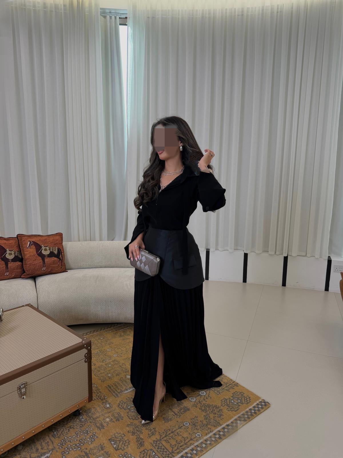 Black pearl by Nagham Asari I Elegant