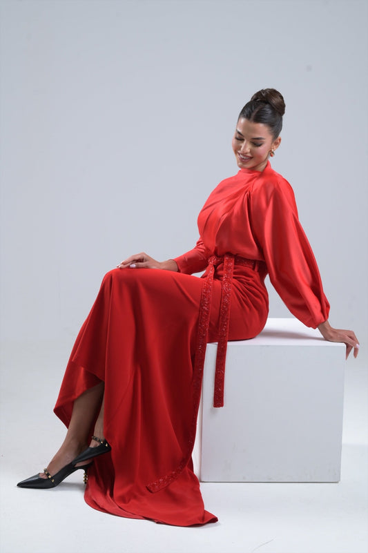 Diva in Red by Nagham Asari I Elegant