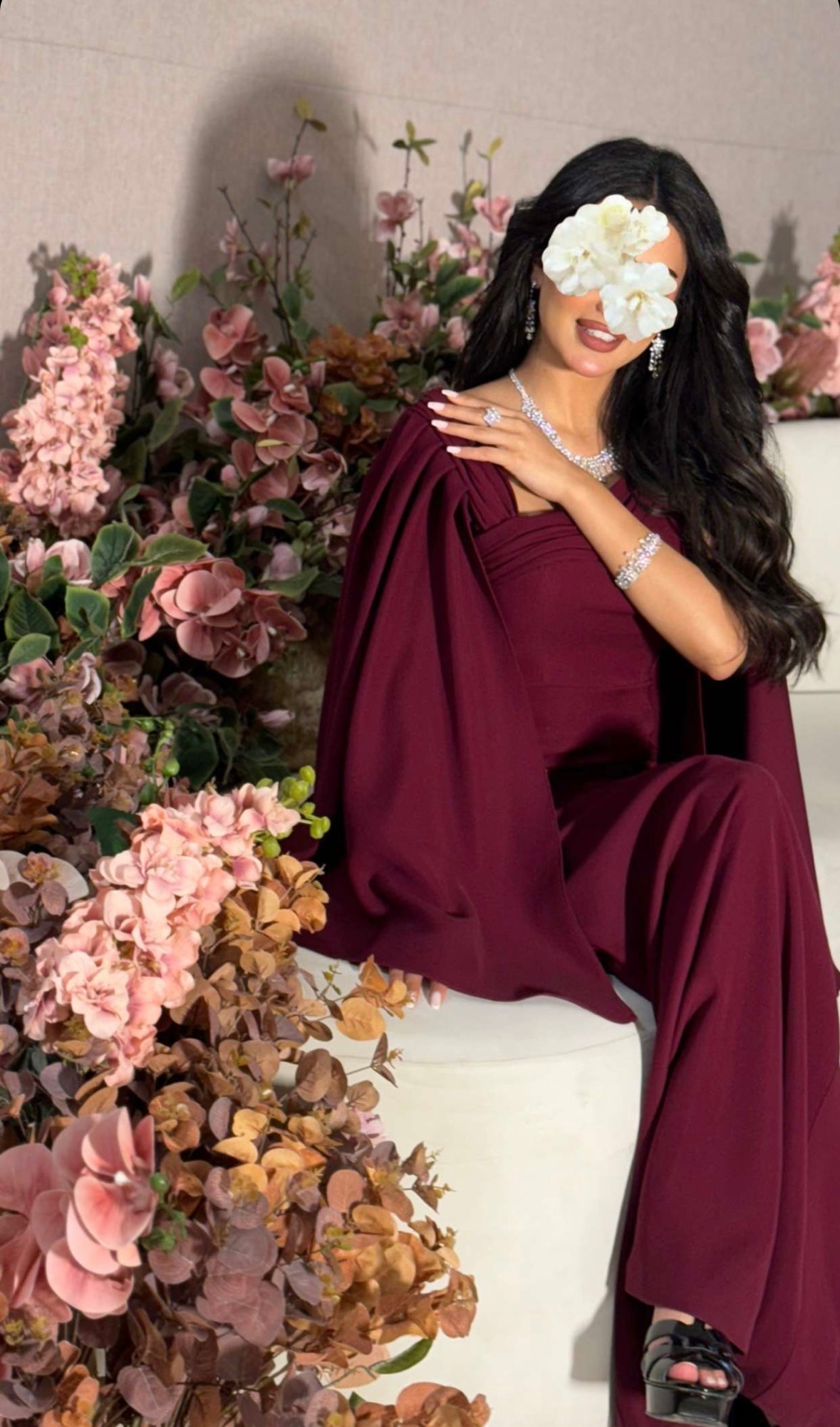 Evening wear by Nagham Asari I Elegant