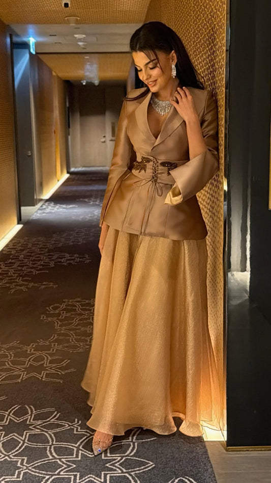 Golden wings by Nagham Asari I Elegant