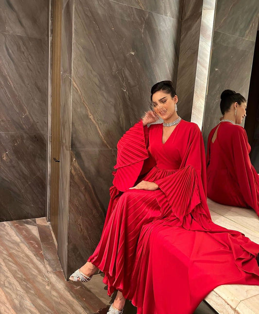 Redpleat by Nagham Asari I Elegant